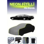 Cemku Siyah-Gri-Siyah [nissan Presea 2] Uyumlu Neon Fitilli Araba Brandası, Su ve Toz Geçirmez - Çift Renk