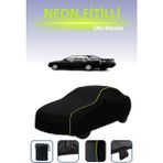 Cemku Siyah [nissan Presea 2] Uyumlu Neon Fitilli Araba Brandası, Su ve Toz Geçirmez - Tek Renk