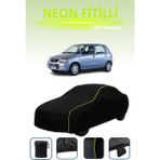 Cemku Siyah [suzuki Alto 2002 - 2006] Uyumlu Neon Fitilli Araba Brandası, Su ve Toz Geçirmez - Tek Renk