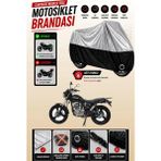 Cemku Twin Üst Gri - Alt Siyah Mondial 125 Vulture I Uyumlu Motor Brandası, Arka Çanta Uyumsuz - Gri - Siyah