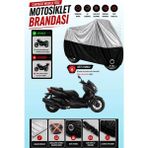 Cemku Twin Üst Gri - Alt Siyah Yamaha X-Max 300 Iron Max Abs Uyumlu Motor Brandası, Arka Çanta Uyumsuz - Gri - Siyah