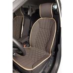 CemOto Klmny533 Elegance 2'li Set Koyu Bej Minder