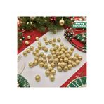 Çemrek Süs Parti Mini Simli Top Yılbaşı Masa Süsleme 1 cm
