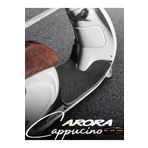 CEMREMS MOZ AutoDesing ARORA Cappucino 50cc-125c Premium Uyumlu Eva Motosiklet Paspası - Siyah