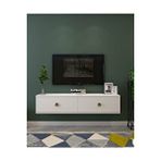 CENEYRA Tda1202b - Zuzu Duvara Montaj Tv Stand 120cm Beyaz