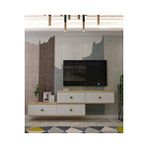 CENEYRA Tda1203dbg - Zuzu 2li Duvara Montaj Tv Stand - 120cm+120cm Beyaz