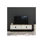 CENEYRA TSA1201DB - Yuka Tv Stand Safirmeşe-Beyaz 120cm Çok Renkli