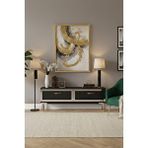CENEYRA Tsa1204as - Tunatv120 Tv Stand, Tv Sehpasi Antrasit-silver 120cm Antrasit