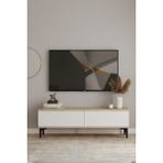 Ceneyra TSA1299DB - Aplos Tv Stand, Tv Sehpası, Tv Ünitesi 120CM Safirmeşe-Beyaz - Safirmeşe - Beyaz