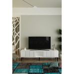 CENEYRA Tsa1502b - Corsatv150 Tv Stand, Tv Sehpasi Beyaz 150cm