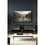 Ceneyra TSA1503AS - Tuna Tv Stand 150CM Antrasit-Gümüş - Antrasit - Gümüş