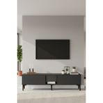 Ceneyra TSA1599A - Aplos TSA150 Tv Stand, Tv Sehpası, Tv Ünitesi 150CM Antrasit