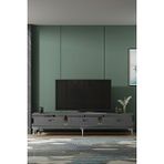 CENEYRA Tsa1802as - Tuna Tv Stand, Tv Sehpasi Antrasit-silver 180cm Antrasit