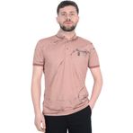 Cengiz Inler Baski Desenli Erkek Polo Yaka T-Shirt