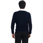 Cengiz İnler Cepli Düğmeli Erkek Triko Hırka LACİVERT 3XL