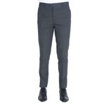 Cengiz İnler Düz Kumaş Erkek Slim Fit Pantolon FÜME 48