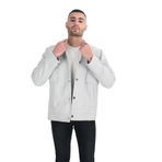 Cengiz İnler Erkek İthal Model Kolej Kaşe Kaban AÇIK GRİ 48