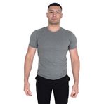 Cengiz İnler Erkek O Yaka T-SHIRT GRİ M
