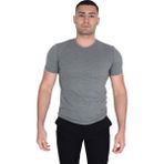 Cengiz İnler Erkek O Yaka T-Shirt - Gri