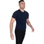 Cengiz İnler Erkek O Yaka T-SHIRT LACİVERT M