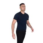 Cengiz İnler Erkek O Yaka T-SHIRT LACİVERT XL