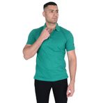 Cengiz İnler Erkek Polo Yaka T-SHIRT YEŞİL XL