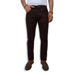 Cengiz İnler Fermuarlı 5 Cep Kuş Gözü Slim Fit Erkek Kanvas Pantolon