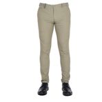 Cengiz Inler Kendinden Desenli Slim Fit Pamuklu Erkek Pantolon