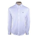 Cengiz Inler Kucuk Puantiye Desenli Slim Fit Erkek Gomlek