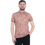 Cengiz Inler Sarmasik Desenli Erkek Polo Yaka T-Shirt