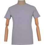Cengiz İnler Sıfır Yaka Düz Slim Erkek T-Shirt - Taş - XS