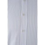 CENGİZ İNLER Slim Fit İnce King Çizgi Erkek Gömlek