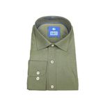 Cengiz İnler Standart Yaka Düz Puantiye Desen Slim Fit Erkek Pamuk Gömlek