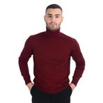 Cengiz İnler Tam Balıkçı Yaka Yünlü Erkek Triko Kazak