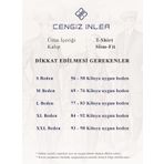 Cengiz İnler Yarım Fermuarlı Merserize Erkek Triko T-shirt