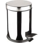 Cengiz Metal Çöp Kovası Pedallı - 20 LT - Gri