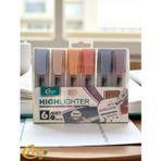 Cengo 6 lı Highlighter Fosforlu Kalem Seti CREAM SERİSİ