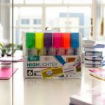 Cengo 6 lı Highlighter Fosforlu Kalem Seti NEON SERİSİ