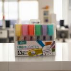 Cengo 6 lı Highlighter Fosforlu Kalem Seti PASTEL SERİSİ