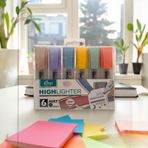 Cengo 6 lı Highlighter Fosforlu Kalem Seti RETRO SERİSİ