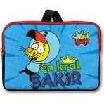 Cennec Yatay Mavi Kral Şakir Tablet Çantası - Erkek Çocuk - 10,9 Inç ve Altındaki Tabletler Için Uyumlu