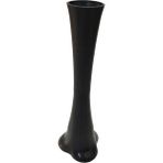 Cennet Home Fil Ayağı Mika Vazo 60 Cm - Siyah