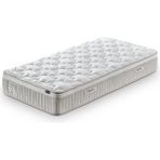 Cennet Yatak Bohem Prime Tek Kişilik Premium Ortopedik Pocket Yaylı Yatak Isı Dengeleyici Konfor ve Sessiz Uyku - Krem - 120 x 200 cm