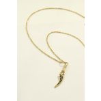 Cenova Jewelry 14 Ayar Altın Hançer Erkek Kolye Ucu