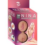 Censan Nina Saçlı Realistik Titreşimli Şişme Bebek Kadın Manken