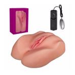 Censan Pussix Titreşimli Suni Vajina Anal Mastürbatör
