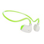 CENSHI Açık Kulak Kulaklığı, Uzun Süreli Oynatma için Kablosuz Bluetooth Spor Kulaklıklar, Koşu Egzersizi, Bisiklete binme, Yürüyüş, Sürüş için Çift Mikrofonlu Şeffaf Çağrı Ter Geçirmez (Yeşil)