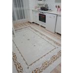 CENTER AVM Gold Halı Mutfak Halısı Leke Tutmaz Makinede Yıkanabilir Kaymaz Taban Halı