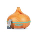 CENTER STORE 550 ml Hava Nemlendirici Buhar Makinesi Ultrasonik Aroma Difüzör Oda Nemlendirici Işıklı Zamanlayıcı
