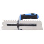 çentik Mala, çentik Mal, Mala Zemin Kaplama yapıştırıcı Mal Ergonomik Kauçuk Sap Paslanmaz çelik 8mm çentik Karo Ve Döşeme, Aletler